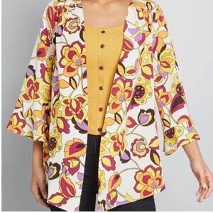 ModCloth floral kimono